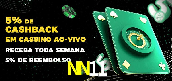 Promoções do cassino ao Vivo NN11